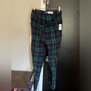 Old navy plaid flannel pajama pants/ PJs